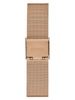 Rose Gold-Tone Triangle Mesh Analog Watch