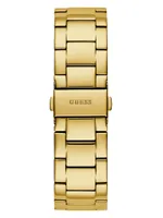 Crystal Gold-Tone Multifunction Watch