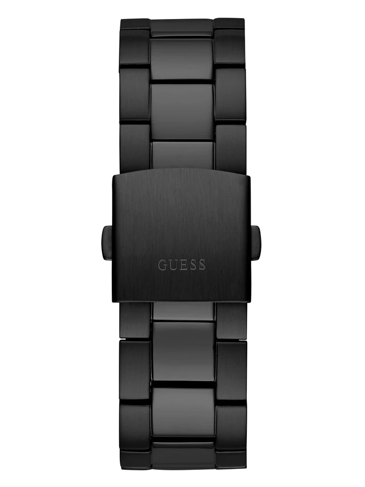 Black Cut-Through Multifunction Watch