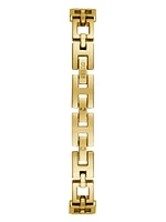 Gold-Tone Square G Analog Watch