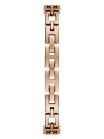 Rose Gold-Tone Square G Analog Watch