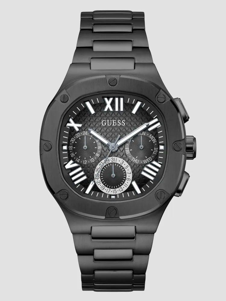 Black Multifunction Watch