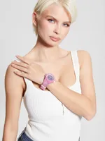 Eco Pink Analog Watch