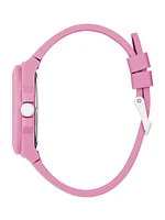 Eco Pink Analog Watch