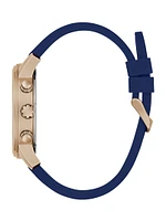 Rose Gold-Tone Chronograph Watch