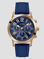 Rose Gold-Tone Chronograph Watch