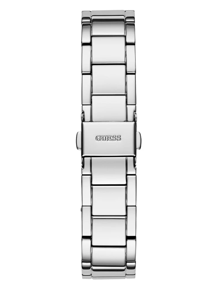 Silver-Tone Analog Watch