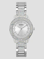 Silver-Tone Analog Watch