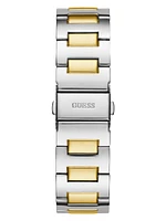 Silver and Gold-Tone Analog Watch