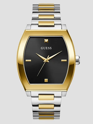 Silver and Gold-Tone Analog Watch