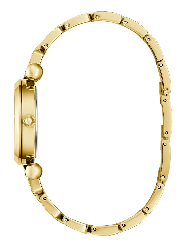 Gold-Tone Analog Watch