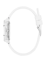 Transparent Rainbow Analog Watch