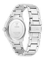 Silver-Tone Analog Watch