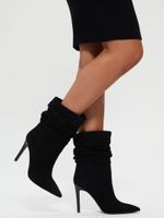 Backy Suede Slouch Bootie