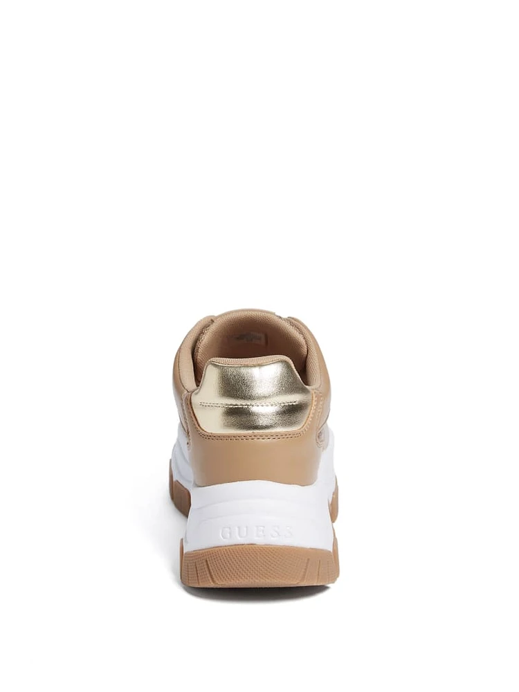 Berrett Metallic Quattro G Jogger Sneakers