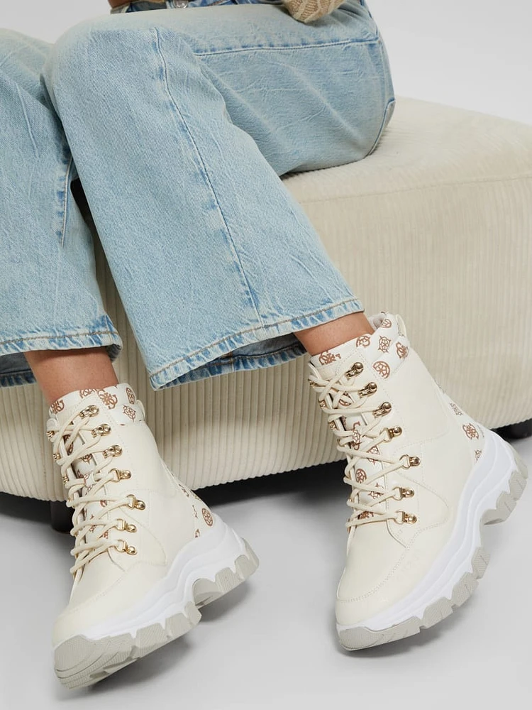 Bliza Lace-Up Sneaker Booties