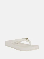 Candry Logo Flip Flop Sandals
