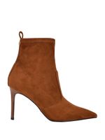 Dafina Faux-Suede Sock Booties