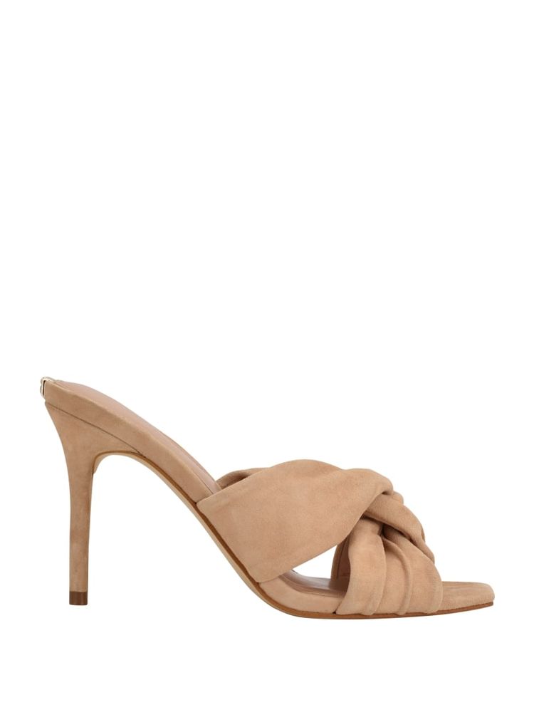 Daiva Knotted Heeled Mules