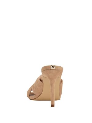 Daiva Knotted Heeled Mules