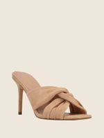 Daiva Knotted Heeled Mules