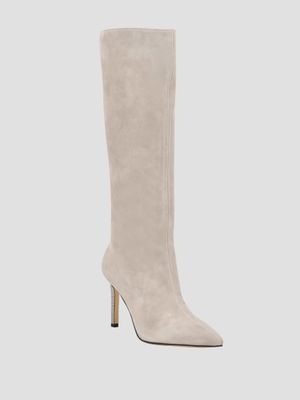 Dayton Faux-Suede Knee-High Boots