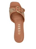 Dista Buckle Kitten Heels