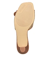 Dista Buckle Kitten Heels