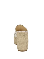 Evba Embossed Espadrille Sandals