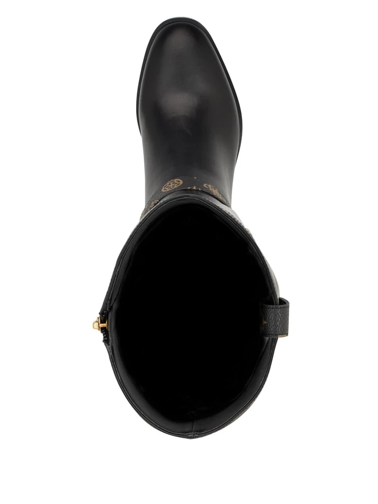Eveda Buckle Riding Boots