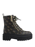 Ferina Logo Zip Combat Bootie