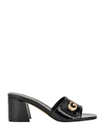 Gallai Block Heel Mules