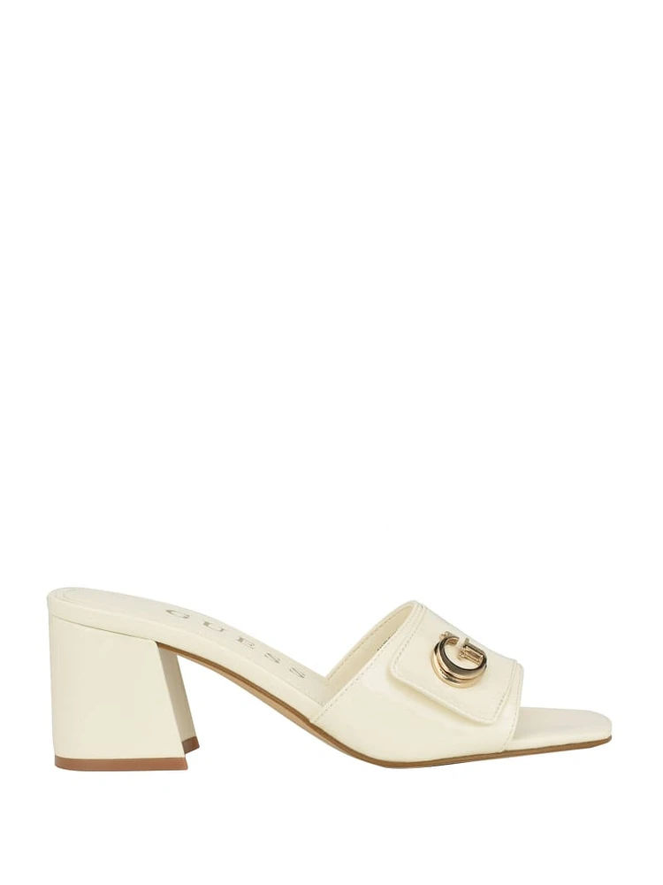 Gallai Block Heel Mules