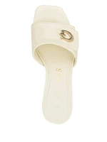 Gallai Block Heel Mules