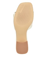 Gallai Block Heel Mules