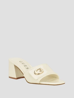 Gallai Block Heel Mules