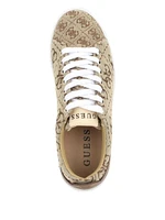 Giaa Logo Print Low-Top Sneakers