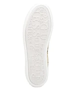 Giaa Logo Print Low-Top Sneakers