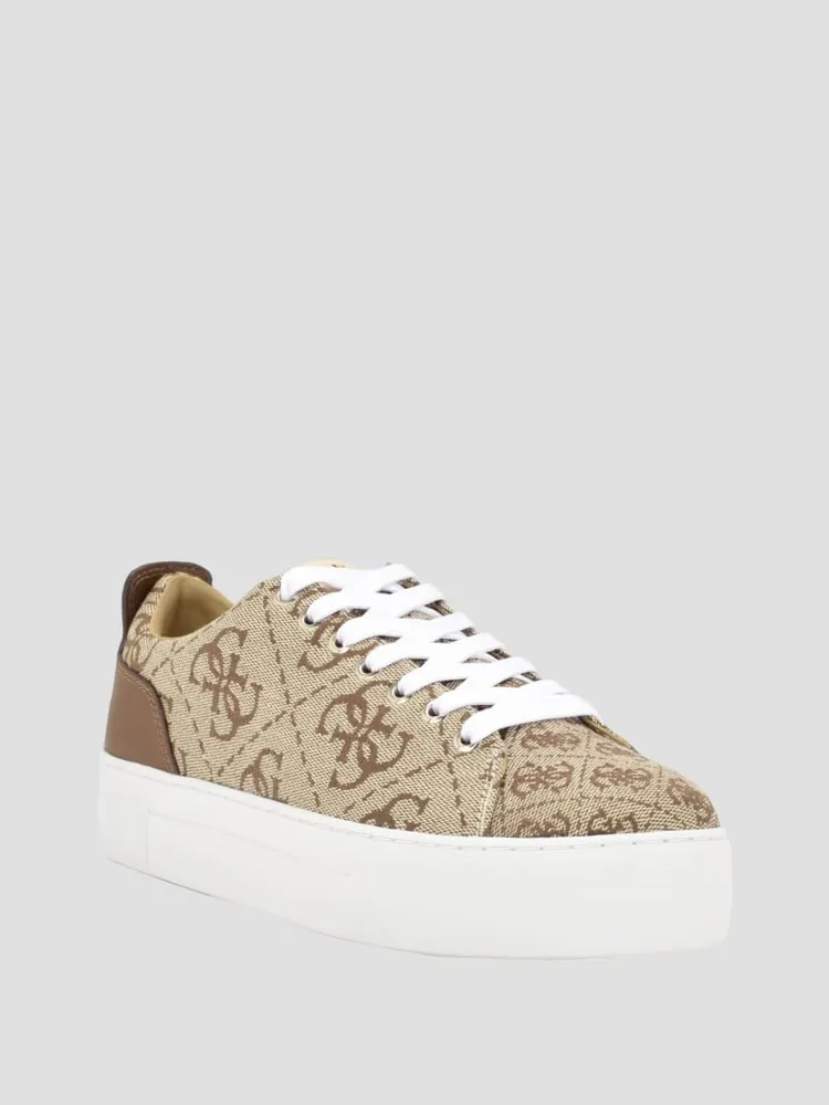 Giaa Logo Print Low-Top Sneakers