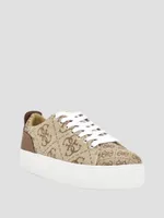 Giaa Logo Print Low-Top Sneakers