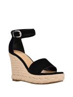 Hidy Suede Espadrille Wedges