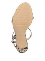 Kabelle Python Heeled Sandals