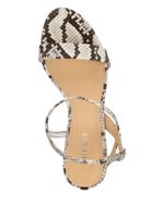 Kabelle Python Heeled Sandals