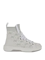 Quattro G Knit High Top Sneakers