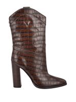 Marney Crocodile Western Booties