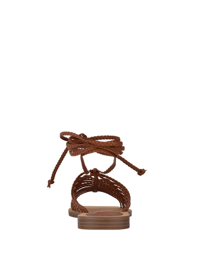 Rayana Strappy Lace-Up Sandals