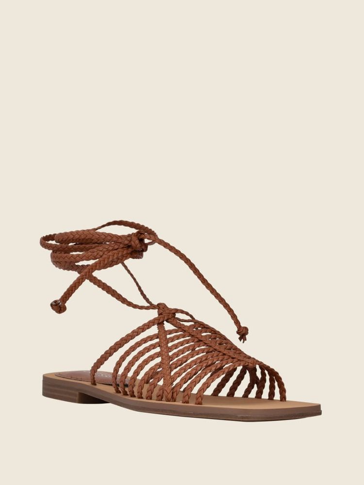 Rayana Strappy Lace-Up Sandals