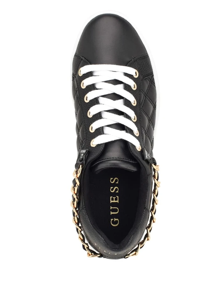 Reney Chain Quilted Sneakers