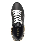 Reney Chain Quilted Sneakers