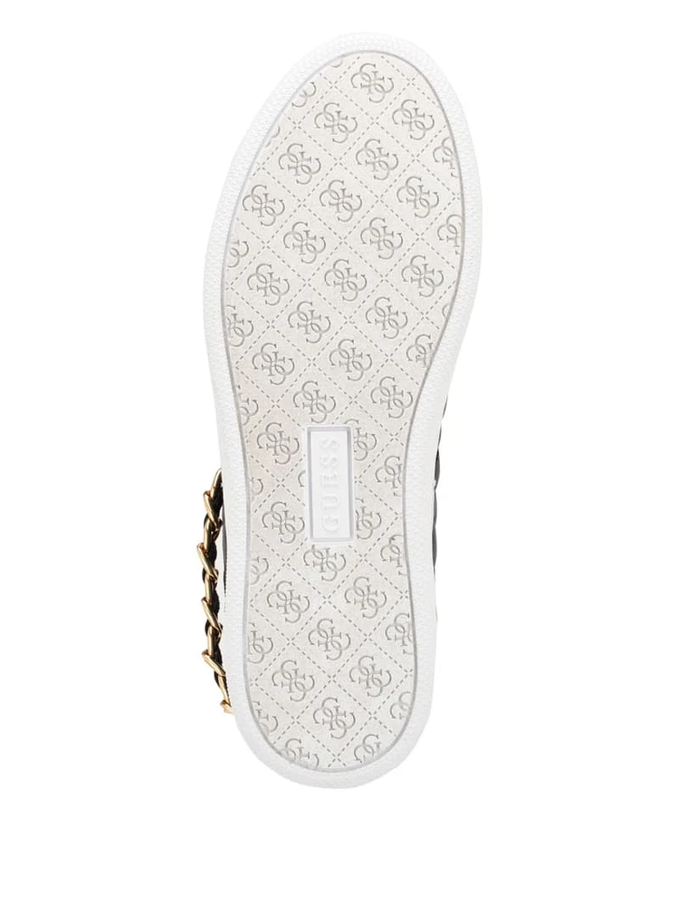 Reney Chain Quilted Sneakers